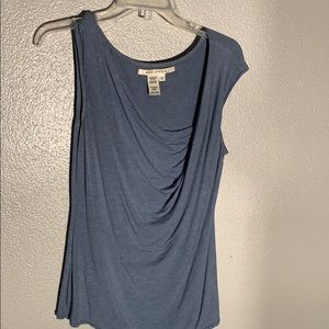 Light blue Max Studio Asymmetrical blouse